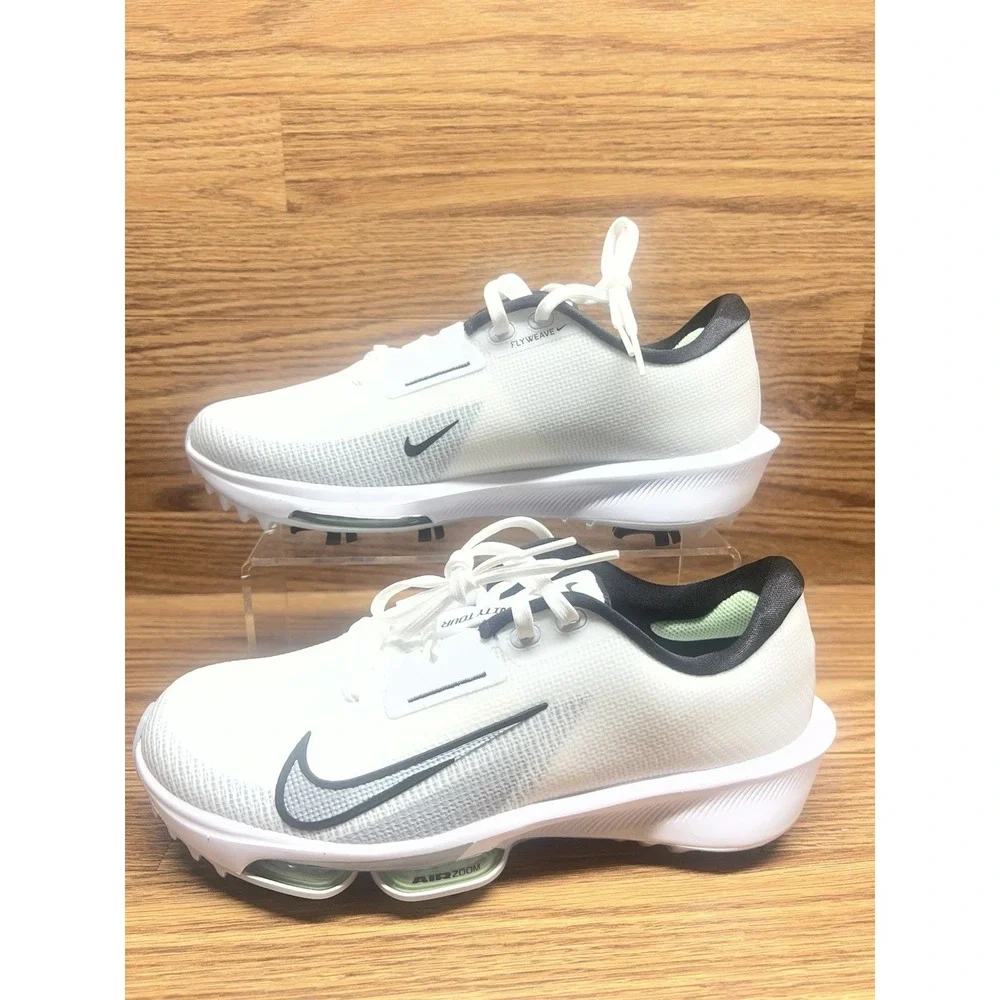 Nike Air Zoom Infinity Tour Next % 2 Golf Cleats White Men's Size 8.5 FD0217-100